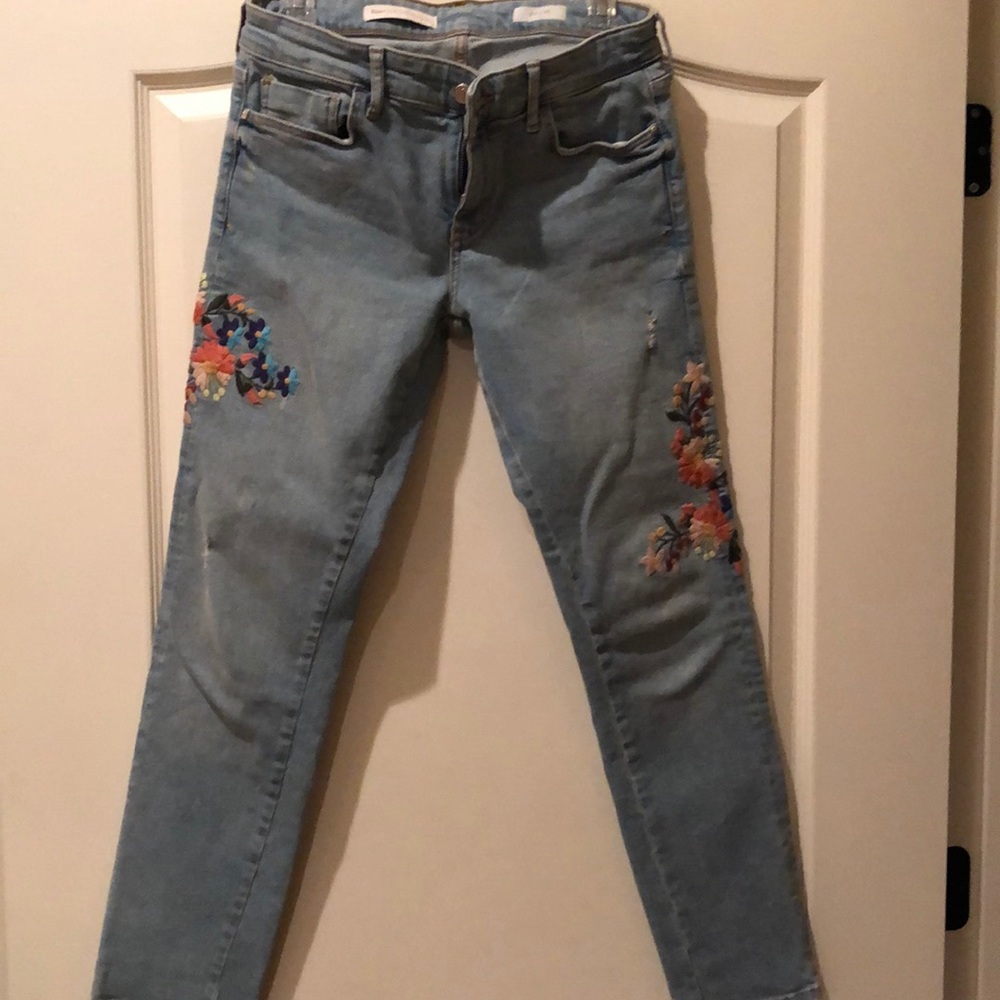 Embroidered Jeans